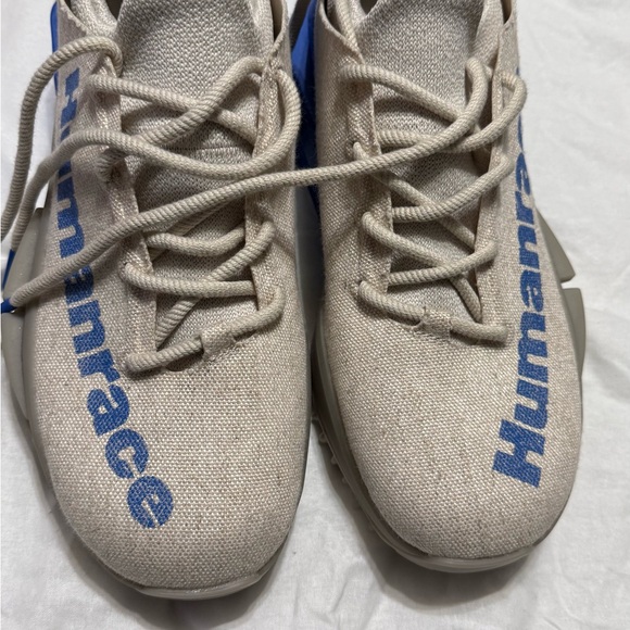 Adidas Humanrace NMD S1 Sneakers in Cream and Blue - Picture 5 of 7